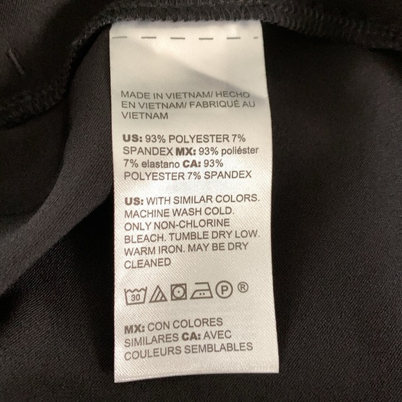 Chico’s Black Wide Leg Culottes - Picture 10 of 11